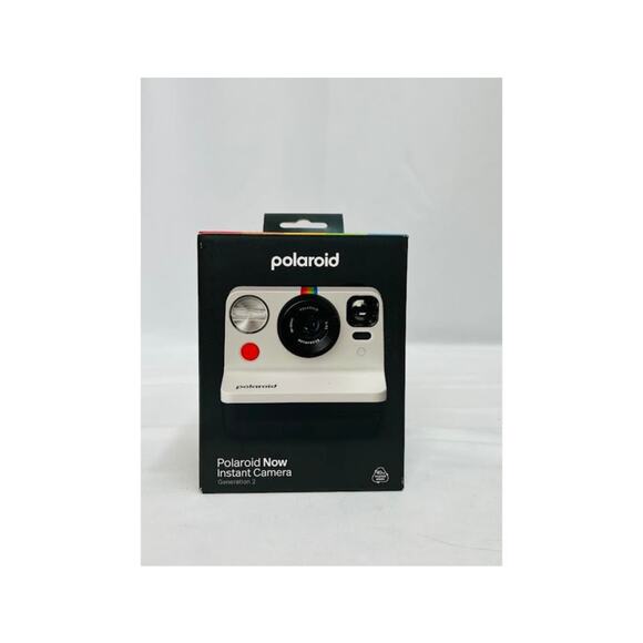 NWB! Polaroid Now 2nd Generation I Type Instant Film Camera Black & White - Picture 2 of 16